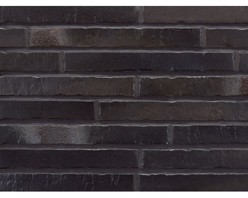 Фасадная плитка (ригель)  Stroeher Glanzstucke №6, DF длинный формат 440x52x14 мм