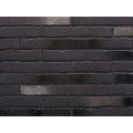 Фасадна плитка (ригель) Stroeher Riegel-50 453 silber-schwarz, ригель 490x40x14 мм
