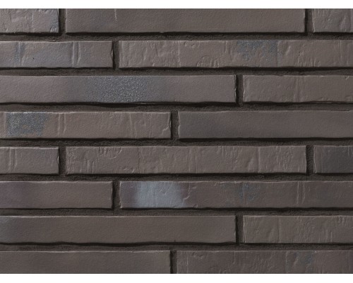 Фасадная плитка (ригель) Stroeher Glanzstucke №1, DF длинный формат 440x52x14 мм