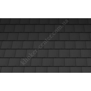 Керамическая черепица TONDACH Венская Черная №40 ангобированная
