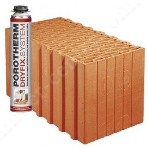 Керамічний блок Porotherm 44 DRYFIX