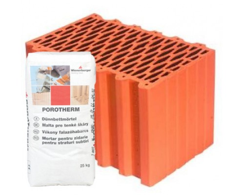 Керамический блок Porotherm Klima Profi 38