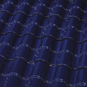 Керамическая черепица Tejas Borja TB-4 BORJA decor Glazed Cobalt Blue