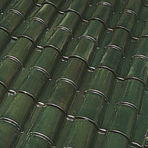 Керамическая черепица Tejas Borja TB-4 BORJA decor Glazed Green