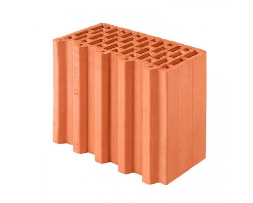 Керамический блок Porotherm 30 1/2 P+W (половинчатый блок)