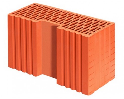 Керамический блок Porotherm 44 P+W (угловой блок)